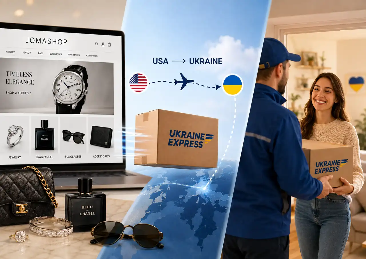 Jomashop: американский магазин часов и украшений теперь доступен из Украины 1